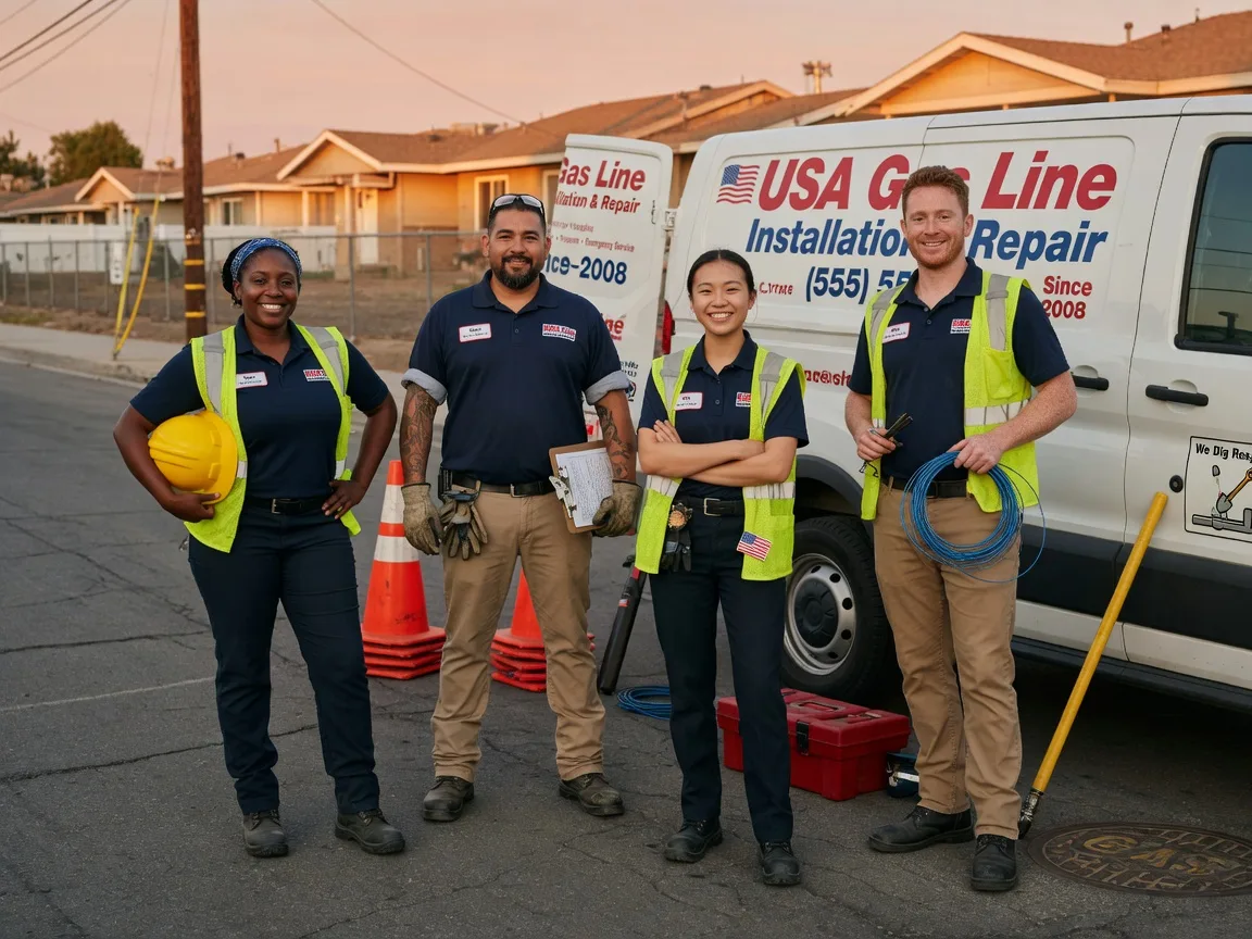 Gas Line Installation company in Huntersville, NC
